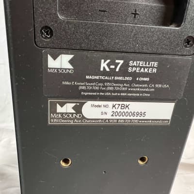 Miller & Kreisel K-7 Satellite Speakers (pair) image 5