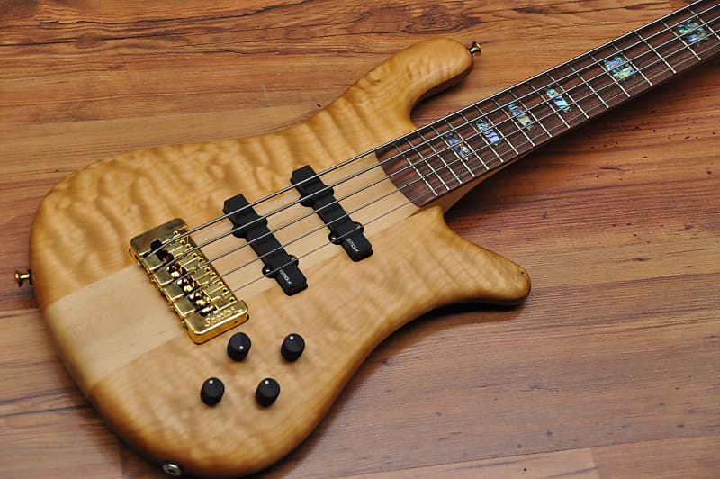 Spector USA NS5-XL JJ - Quilted Maple Natural