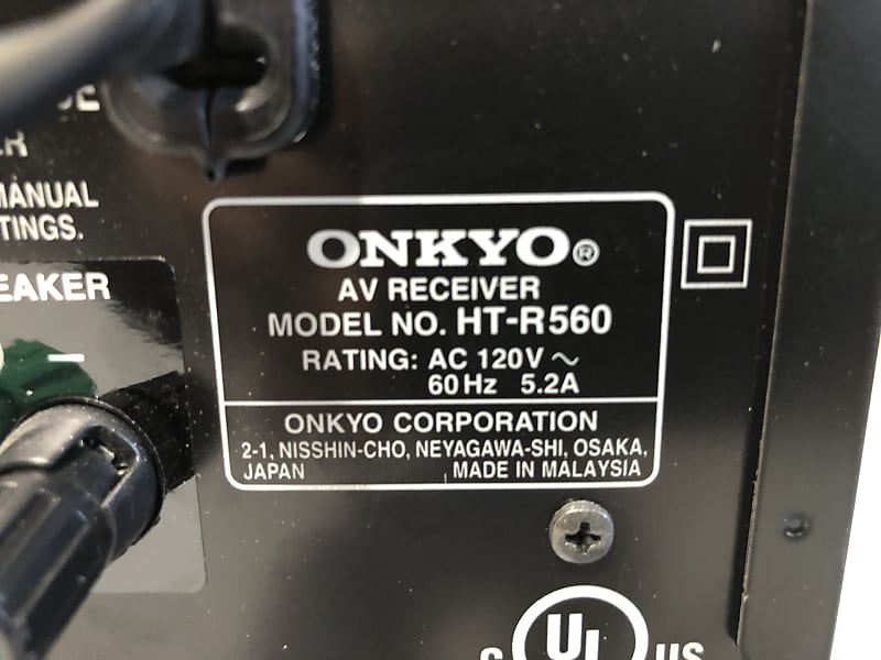 Onkyo HT-R560 buy 7.1 Channel HDMI AV Receiver TESTED No Remote