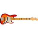 Fender American Ultra Jazz Bass V, Maple Fingerboard, Plasma Red Burst