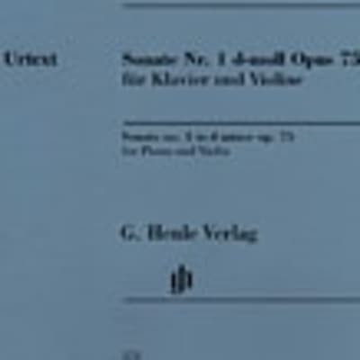 Sonata No. 1 in D minor, Op. 75 image 1