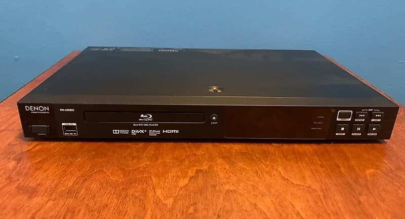 Denon DN500BD MKII DVD, Blue-Ray / CD Player USB - DN-500BD MKII - lightly used - complete in-box!  			