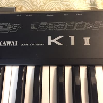 Kawai K1 II Vintage 1989 Digital Synthesizer with Manual and Expansion Card image 2