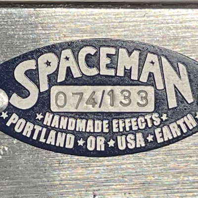 :OPEN BOX SALE: Spaceman Nebula Fuzz/Octave Blender :Limited Silver Edition #74/133: image 3