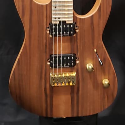 Charvel Pro-Mod DK24 HH HT M Mahogany with Figured Walnut Top | Reverb