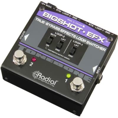 Radial Big Shot EFX True Bypass Effects Loop Selector Pedal image 3