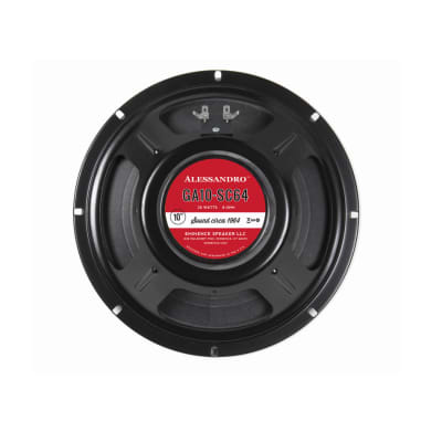 Eminence  GA10-SC64 10" George Alessandro Signature Speaker 20 Watt, 8 Ohm image 4
