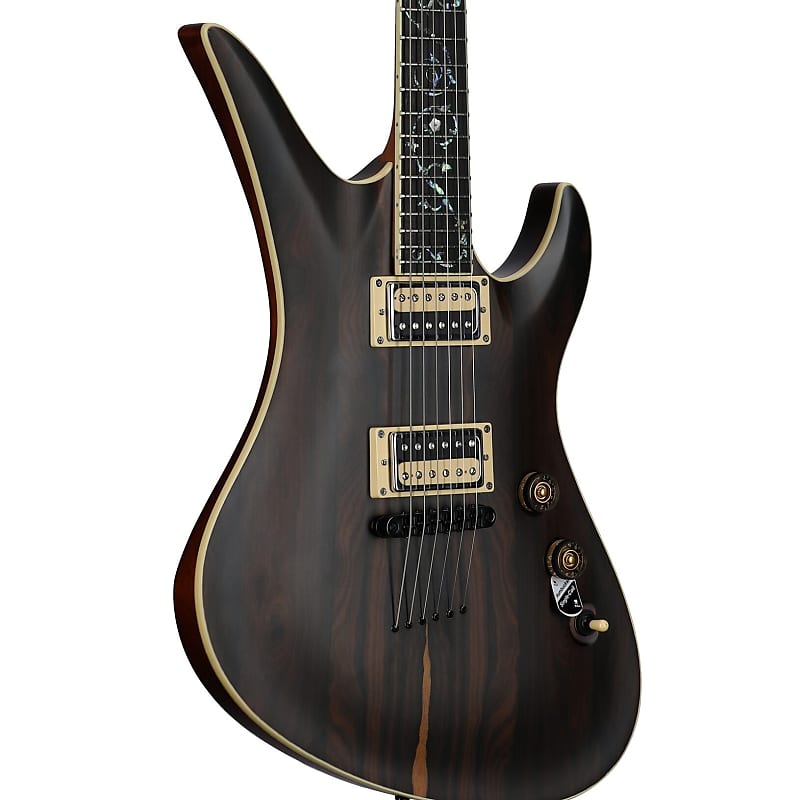 Schecter Avenger Exotic Electric Guitar, Ziricote image 1