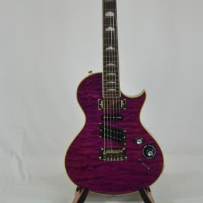 Epiphone Nighthawk Custom Reissue, Trans Purple Finish | Reverb Epiphone Nighthawk Custom Reissue, Trans Purple Finish | Reverb