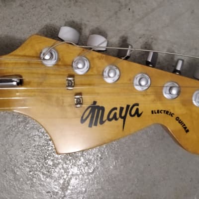 Maya Stratocaster SSS 70s Aged White image 7