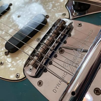 Original Vintage 1969 USA Fender Mustang Lake Placid Blue Competition Burgundy w/ OHSC. Kurt Cobain Nirvana image 13