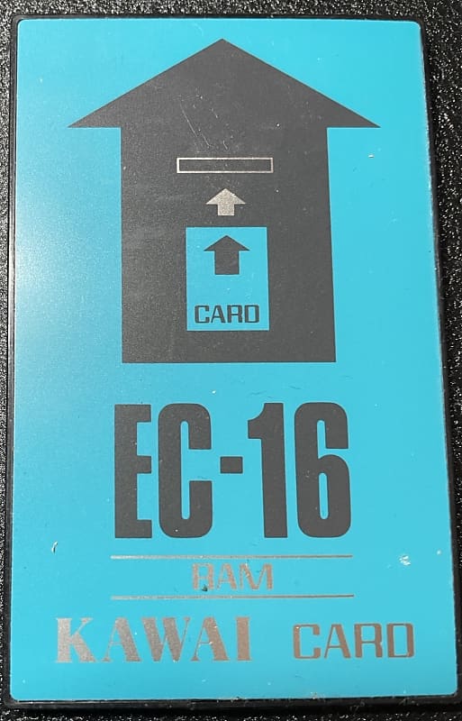 KAWAI EC-16 RAM カード Kawai EC-16 Card Ram | Reverb