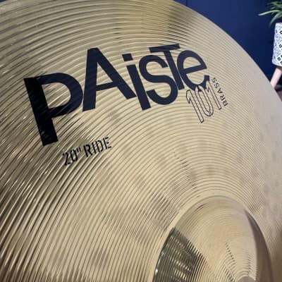 Paiste 101 Brass Ride 20"/51cm Cymbal #ND3 image 2