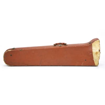1960s Getzen Super Deluxe Tenor Trombone Brass Chrome Jazz Band Studio Stage Model Instrument Horn Made in USA Original Hard Shell Case (T178) image 3