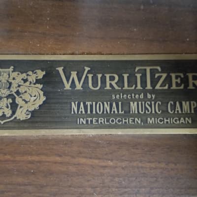Wurlitzer Console Piano 70s Walnut image 3