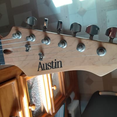 Austin AST100 Strat Copy w/Austin branded gig bag by Guitars For Vets image 7