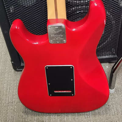 1994 Fender Stratocaster 40th Anniversary Lipstick Red image 5