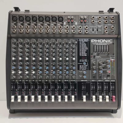 Phonic Powerpod 1860 Plus 12-Channel 800-Watt Powered Mixer | Reverb
