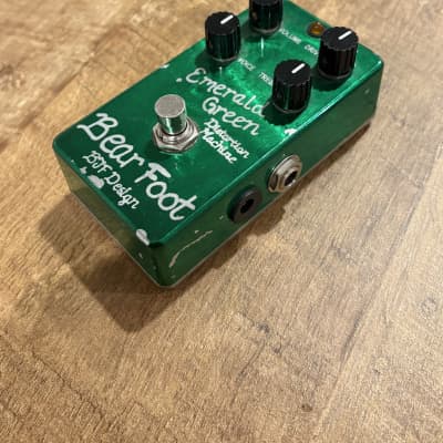 Reverb.com listing, price, conditions, and images for bearfoot-fx-emerald-green-overdrive