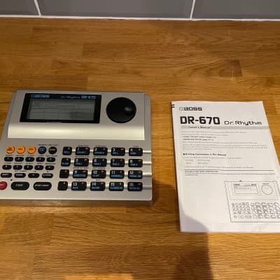 Boss DR-670 Dr. Rhythm 2000s - Silver