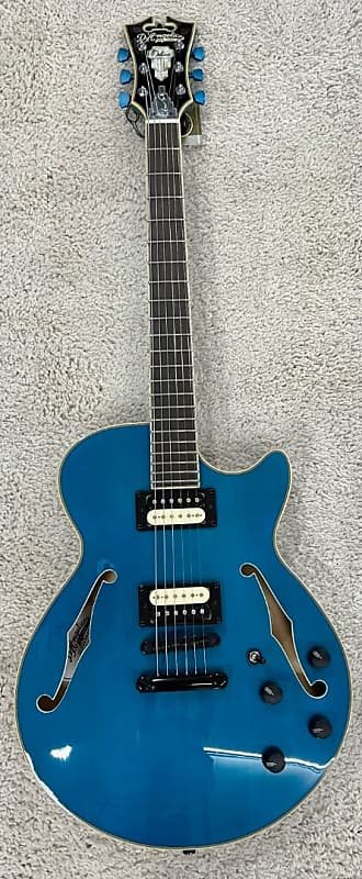 D'Angelico Fabrizio Sotti Limited Semi Hollow Body Electric Guitar w/Case image 1