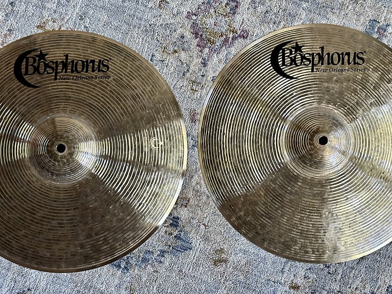 14” Bosphorus New Orleans Series Hi Hat (1172g/928g)