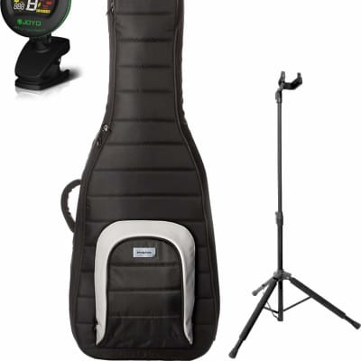 Mono M80-EB-BLK-U Single Bass DLX Bag Bundle Black image 3