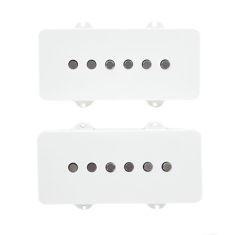 Lindy Fralin Jazzmaster Hum Cancelling 2-Conductor Stock Pickup Set White