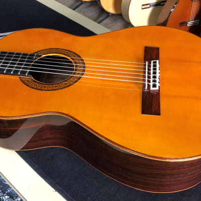 Belle guitare du luthier Ricardo Sanchis Carpio La Mancha "Serenata" fabriquée en Espagne dans les années 80 image 9
