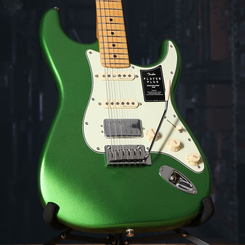 Fender Player Plus Stratocaster HSS, Maple Fingerboard, Cosmic Jade image 1
