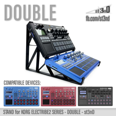 DOUBLE STAND for KORG ELECTRIBE 2 SERIES - st3nD - 100% Buyer satisfaction