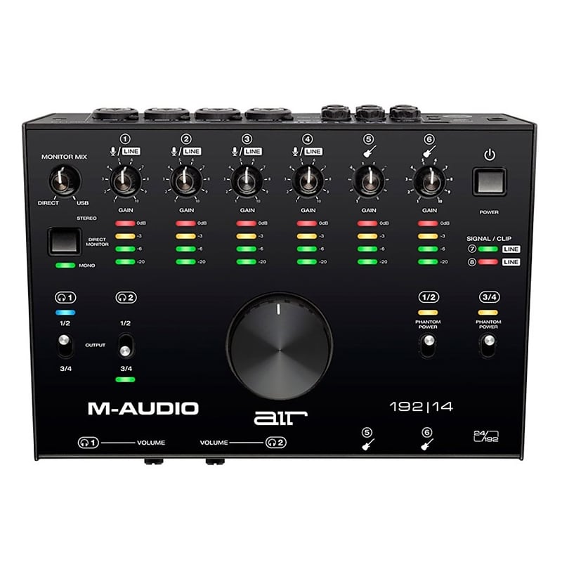 M-Audio AIR 192|14 USB Audio / MIDI Interface image 1