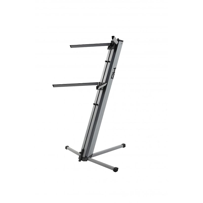 Die Hard DHKS10SL Column-Style Keyboard Stand - Silver image 1