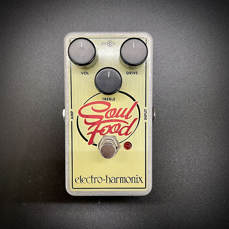 EHX Soul Food Overdrive Pedal Reverb