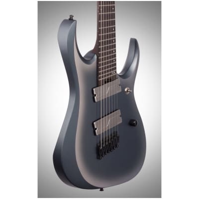 Ibanez RGD71ALMS Axion Label Electric Guitar, 7-String, Black Aurora Burst image 3