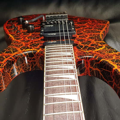 Charvel Model 6. Japan 1988. Fire Crackle. Stunning Original