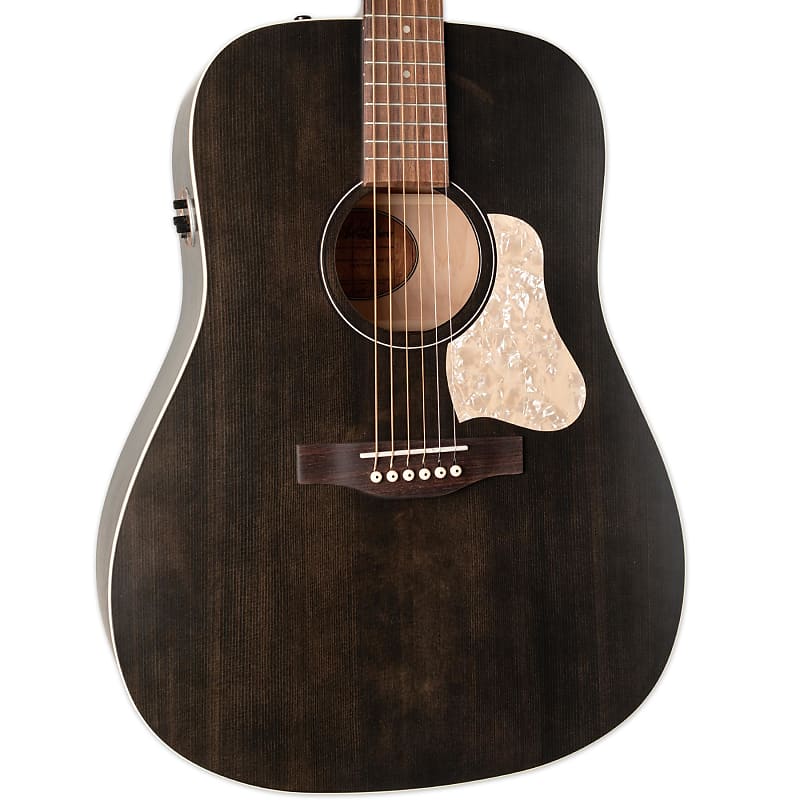 ART & LUTHERIE AMERICANA FADED BLACK W/ QIT PICKUP image 1