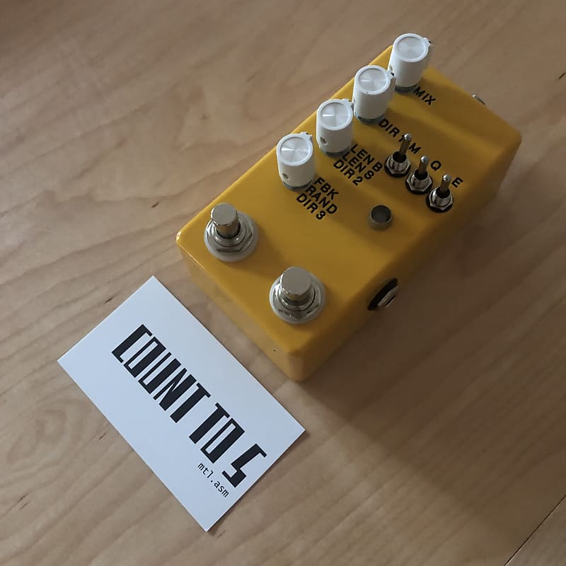 Montreal Assembly Count to 5 Pedal - 2023 yellow limited edition