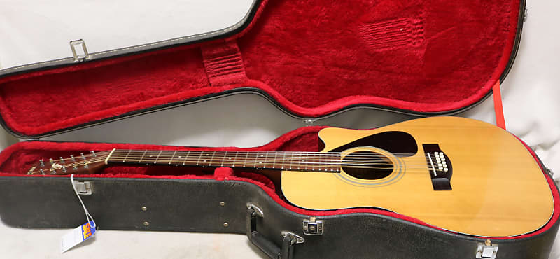 1996 Yamaha FG-411CE-12 String Acoustic Electric Guitar | Reverb