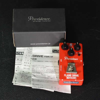 Providence Flame Drive FDR-1F 2010s - Red | Reverb