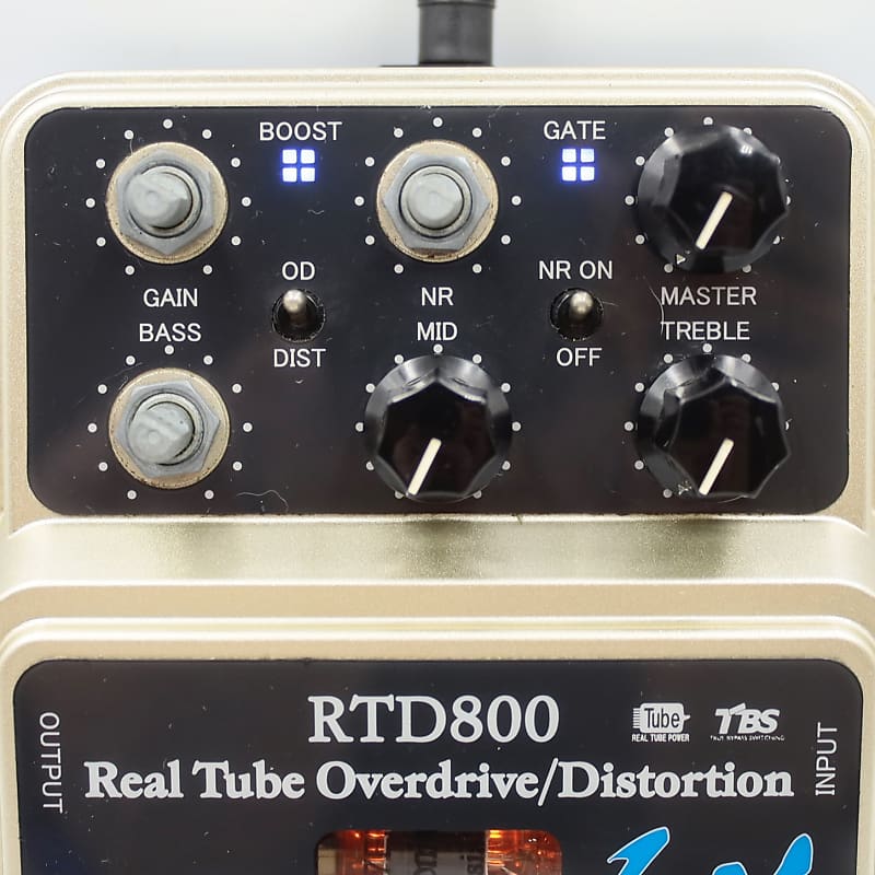Maxon RTD800 Real Tube Overdrive Made in Japan Guitar Effect