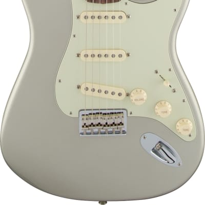 Fender Robert Cray Stratocaster Electric Guitar Rosewood FB, Inca Silver image 1