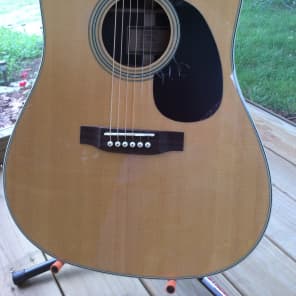 Sigma SD28 Acoustic Guitar, w/HSC & 12 choice points | Reverb