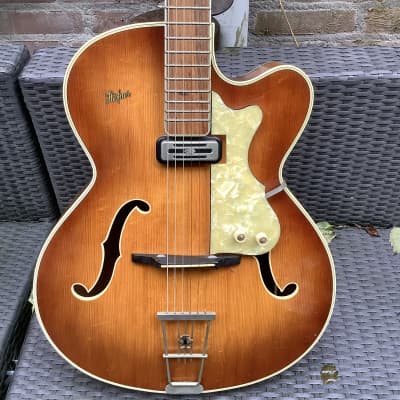 Hofner 457 vintage German archtop guitar from the 50’s for sale