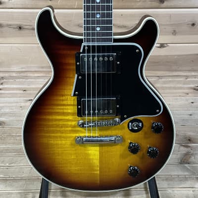 Gibson Custom Shop Les Paul Special Double Cut Figured Top Electric Guitar - Bourbon Burst image 1