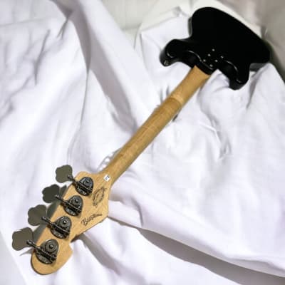 SANDBERG "BASS THE WORLD" (TT-4), Black Matte / Maple *On Order, ETA Oct. 2025 image 12