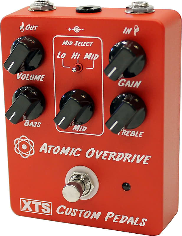Xact XTS Atomic Overdrive Guitar Effects Pedal image 1
