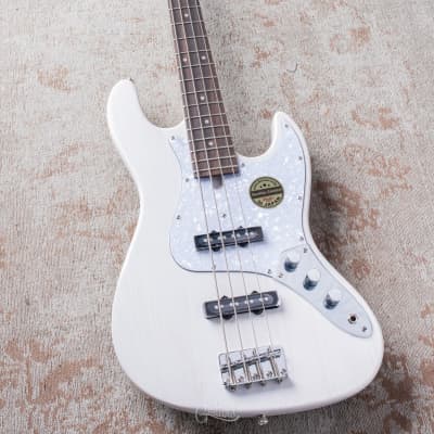 Bacchus Universe Series Jazz Bass Ash - White | Reverb