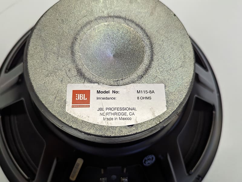 Matched Pair! JBL M115-8A 225 Watt 15