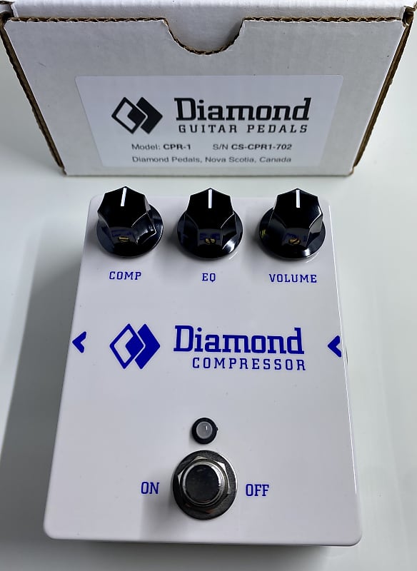 Diamond Compressor CPR-1 Custom White (Free shipping) | Reverb Canada